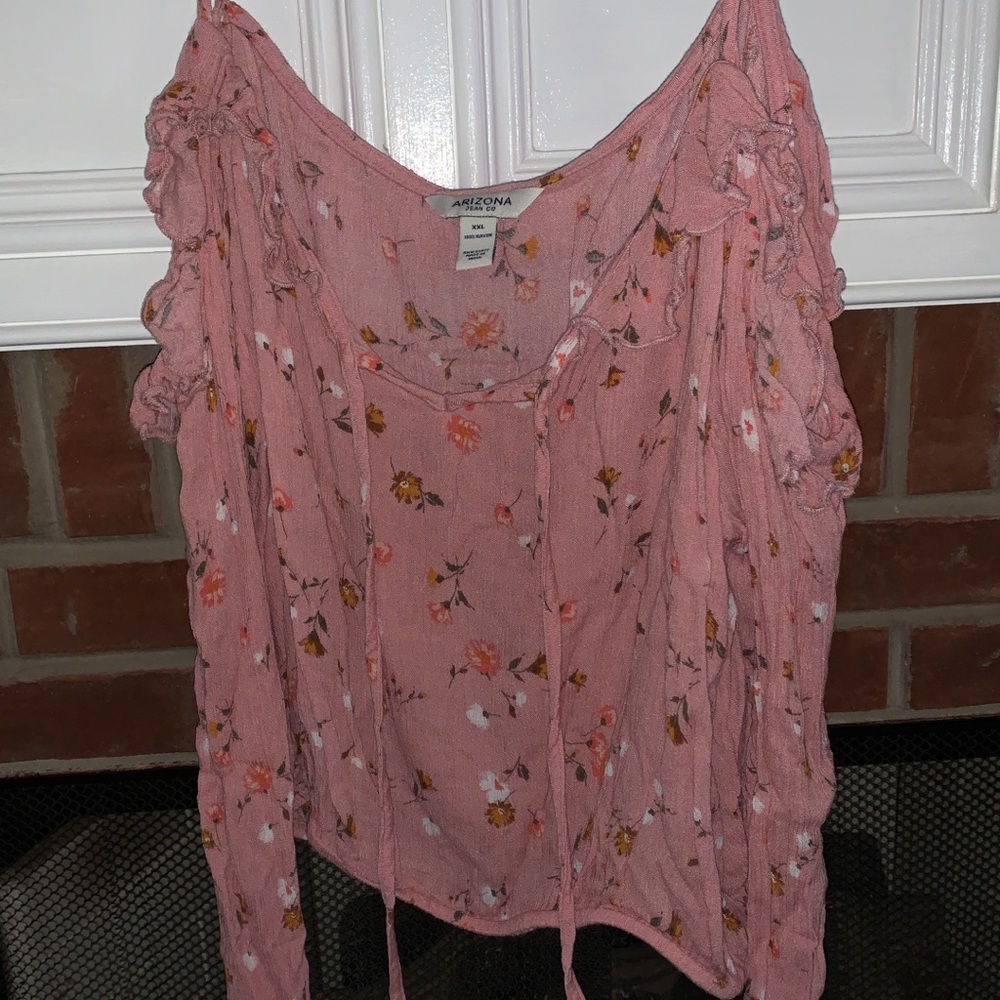cropped off the shoulder shirt